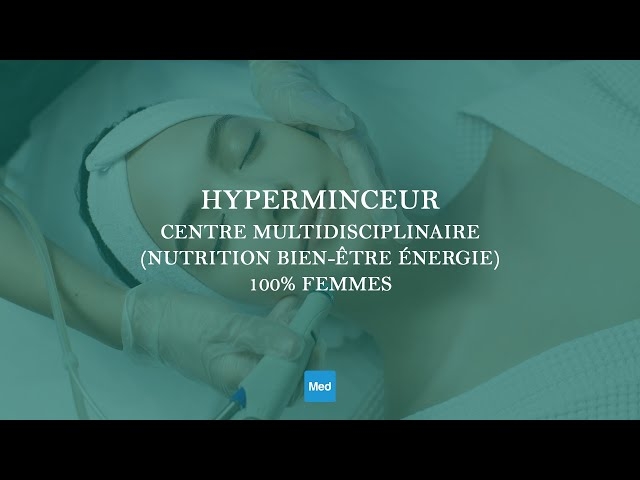 Video hyperminceur centre multidisciplinaire ( nutrition bien-être énergie) 100% femmes