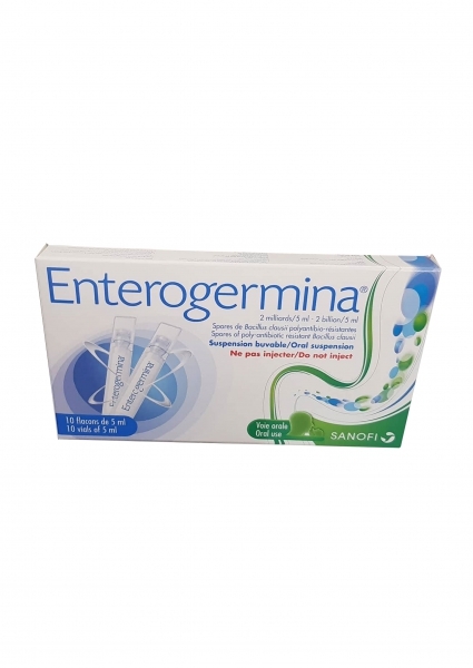Enterogermina 2 Milliards 5 Ml B 10 Flacons 5 Ml En Tunisie Gastro Enterologie Maj 22