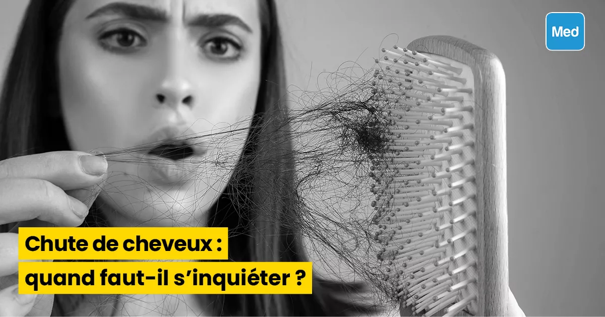 Chute de cheveux : quand faut-il s'inquiéter ?