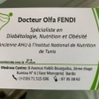 Dr Fendi Olfa Diabétologue