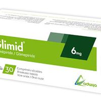 GLIMID 6mg Comp. Séc. Bt 30