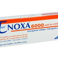 ENOXA 6000UI anti-xa 60mg Sol. Inj. Bt 2 Seringues/0.6ml
