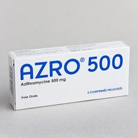 AZRO 500mg Comp.Pell. Bt 3