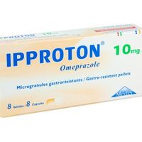 IPPROTON 10mg Gél. Bt 8