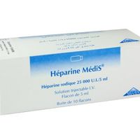HEPARINE MEDIS 25000 UI Sol.Inj Bt 10/5ml