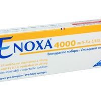 ENOXA 4000UI anti-xa 40mg Sol. Inj. Bt 2 Seringues/0.4ml