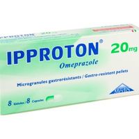 IPPROTON 20mg Gél Bt 8