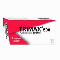 TRIMAX 500 500mg Comp.Pell.Séc. Bt 3