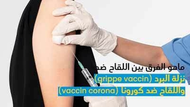 ماهو الفرق بين اللقاح ضدّ نزلة البرد (grippe vaccin )واللقاح ضدّ كورونا (vaccin corona)?