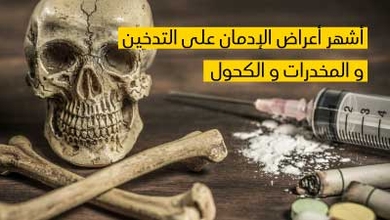 أشهر أعراض الإدمان على التّدخين والمخدّرات والكحول