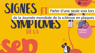 Parler d’une seule voix lors de la Journée mondiale de la sclérose en plaques