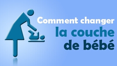 Comment changer la couche de bébé 