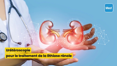 Urétéroscopie pour le traitement de la lithiase rénale