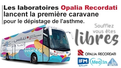 Les laboratoires Opalia Recordati lancent la première caravane pour le dépistage de l