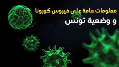 معلومات هامّة على فيروس كورونا و وضعيّة تونس