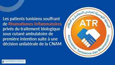 Les patients tunisiens souffrant de Rhumatismes Inflammatoires privés du traitement biologique sous cutané ambulatoire de première intention suite à une décision unilatérale de la CNAM