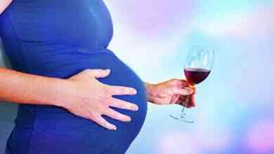 لا للكحول أثناء الحمل 