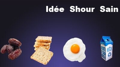 idée Shour sain du jour