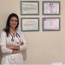 السيدة سارة  مرناوي  أخصائية الترويض الطبي و تقويم الاعضاء